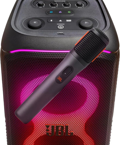 JBL PartyBox Authentic Authorization Portable Handheld Wireless Mic Adaptive Noise Reduction for Holiday Party Home KTV Karaoke