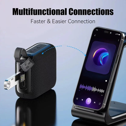 10W Waterproof Bluetooth Speaker - 30 Hour Battery Life