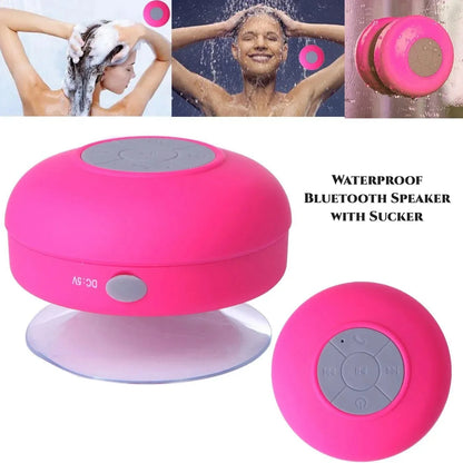 Waterproof Bluetooth Shower Speaker with Suction Cup