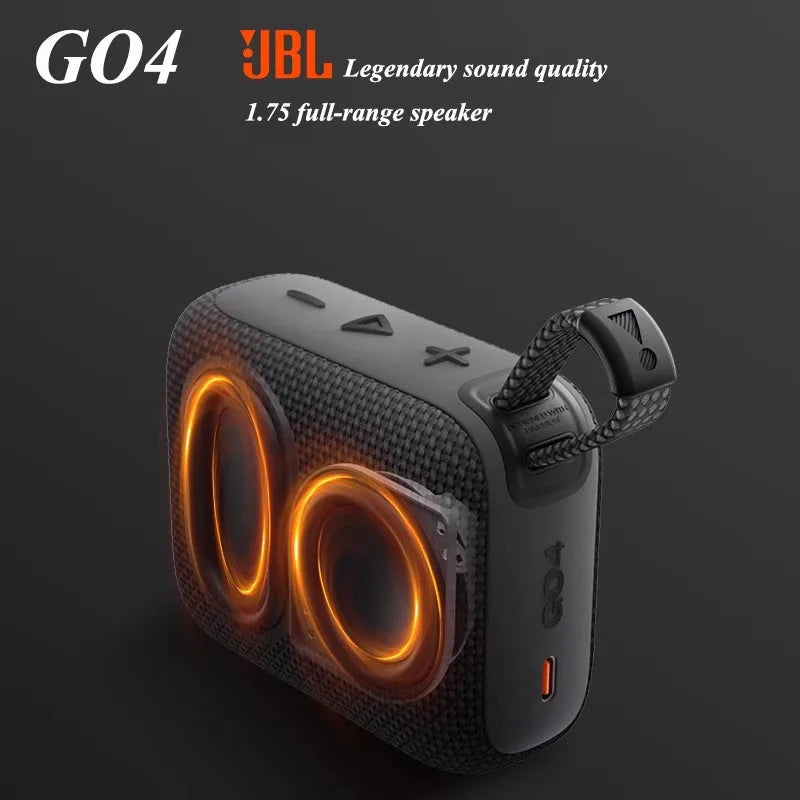 JBL GO 4 Officially Authorization Wireless Bluetooth Small Speaker Long Battery Life Portable Music Magic Cube Holiday Party