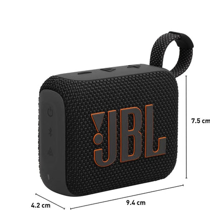 JBL GO 4 Officially Authorization Wireless Bluetooth Small Speaker Long Battery Life Portable Music Magic Cube Holiday Party