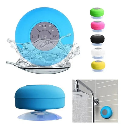 Waterproof Bluetooth Shower Speaker with Suction Cup