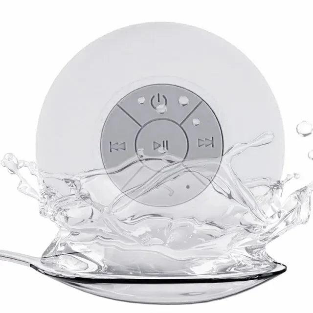 Waterproof Bluetooth Shower Speaker with Suction Cup