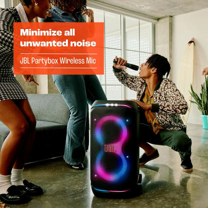 JBL PartyBox Authentic Authorization Portable Handheld Wireless Mic Adaptive Noise Reduction for Holiday Party Home KTV Karaoke