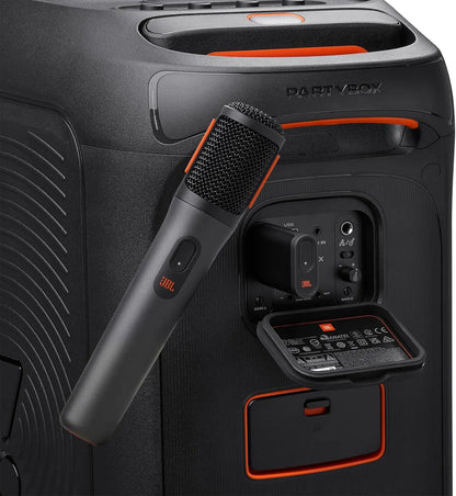 JBL PartyBox Authentic Authorization Portable Handheld Wireless Mic Adaptive Noise Reduction for Holiday Party Home KTV Karaoke