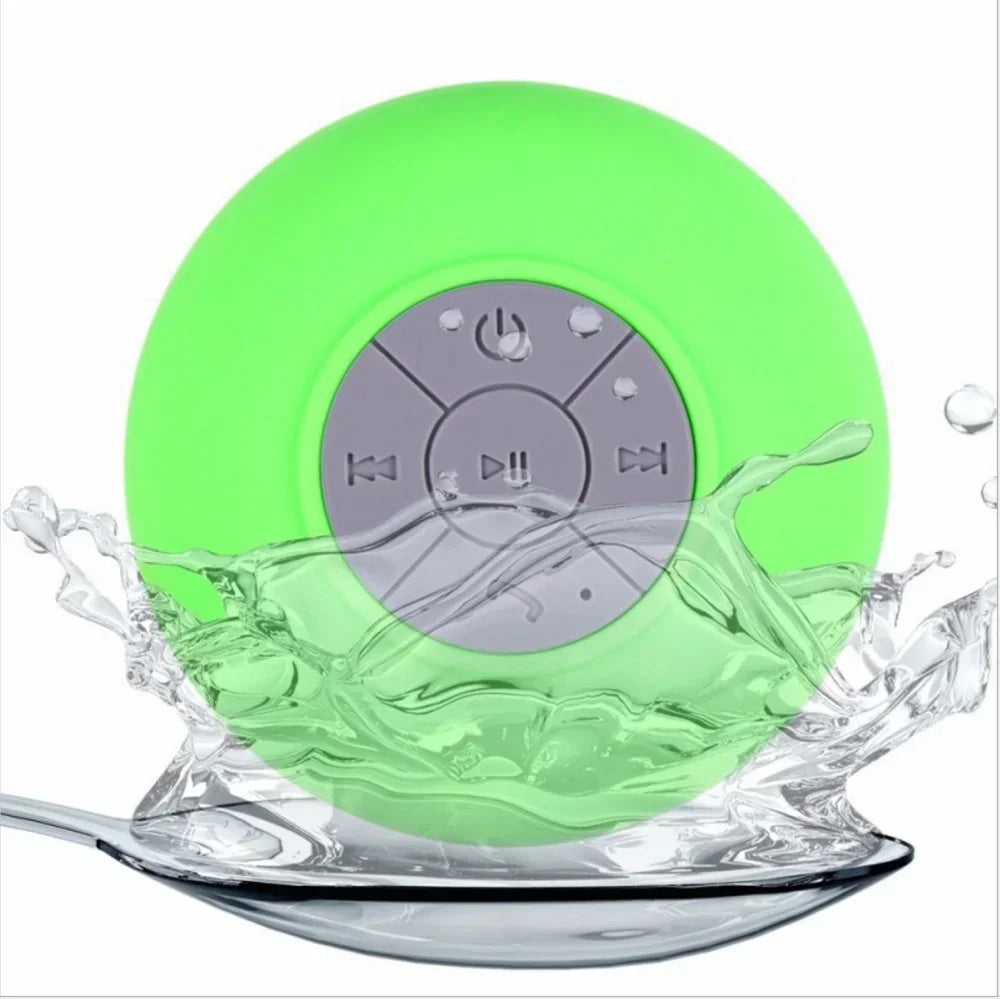 Waterproof Bluetooth Shower Speaker with Suction Cup