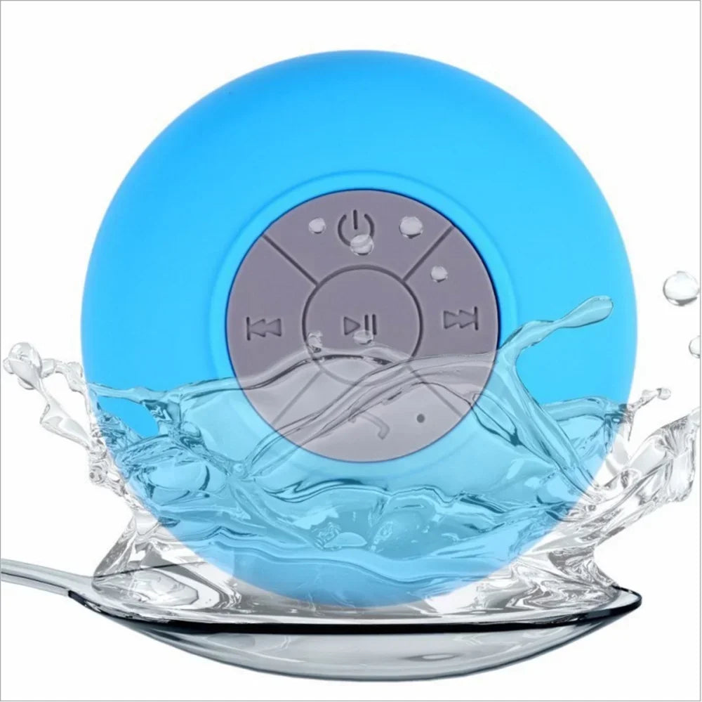 Waterproof Bluetooth Shower Speaker with Suction Cup